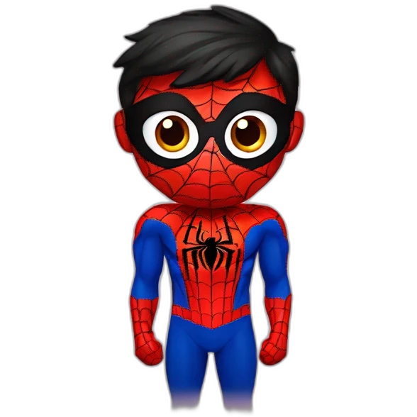 Spiderman cartoon  emoji