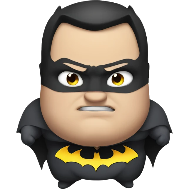 Fat batman emoji