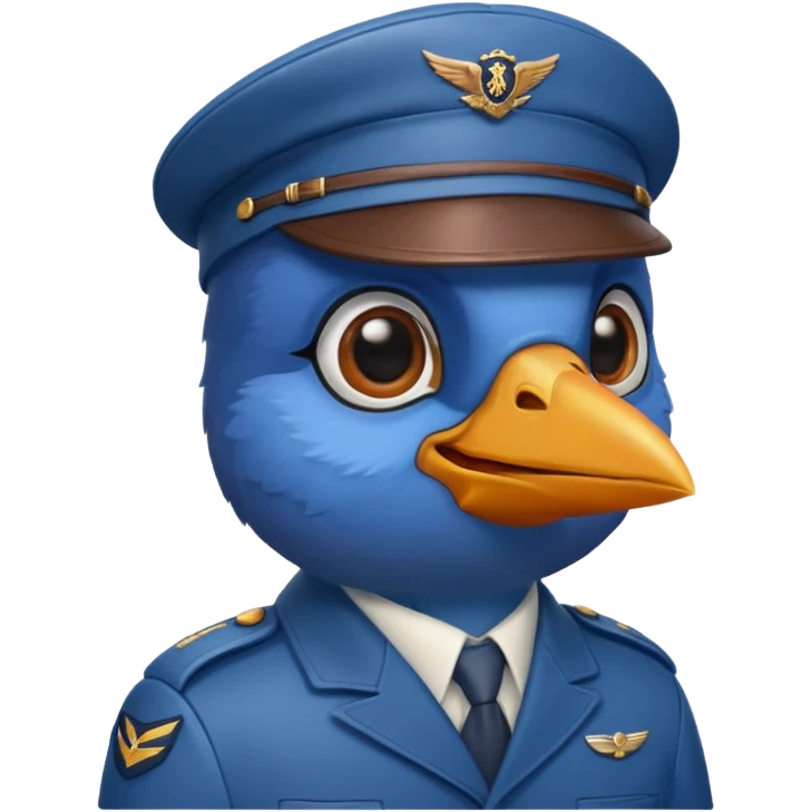 pilot bird emoji