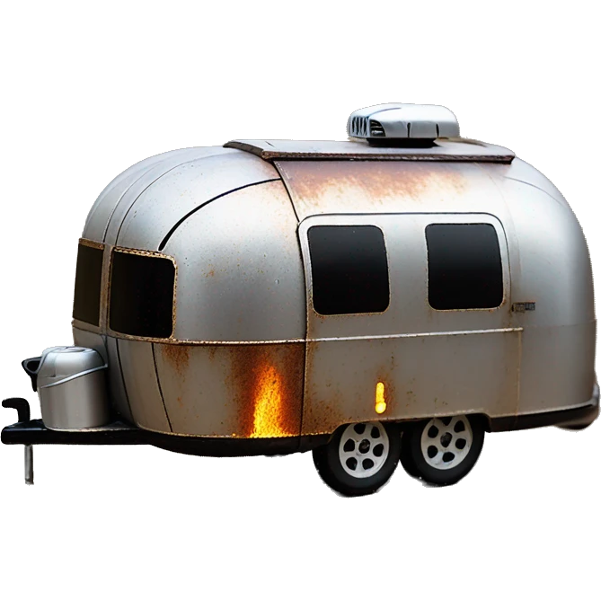 Tonka Darth Vader’s airstream rc caravan rusted  emoji