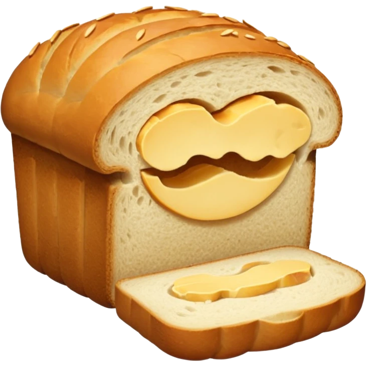 a bread emoji