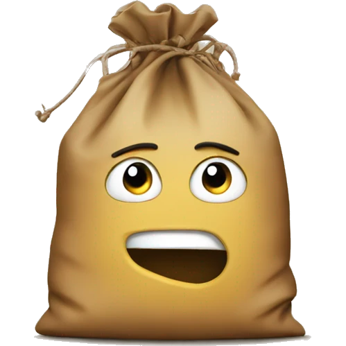 Put in the bag emoji