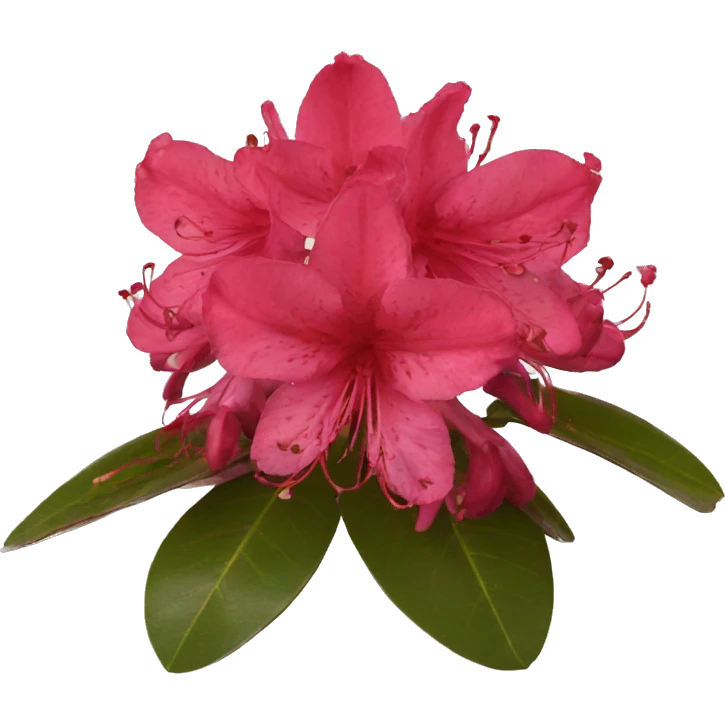 Red rhododendron emoji