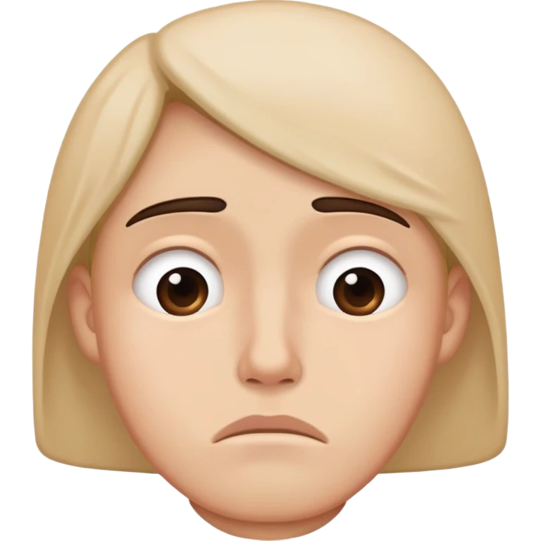 Ashamed face  emoji