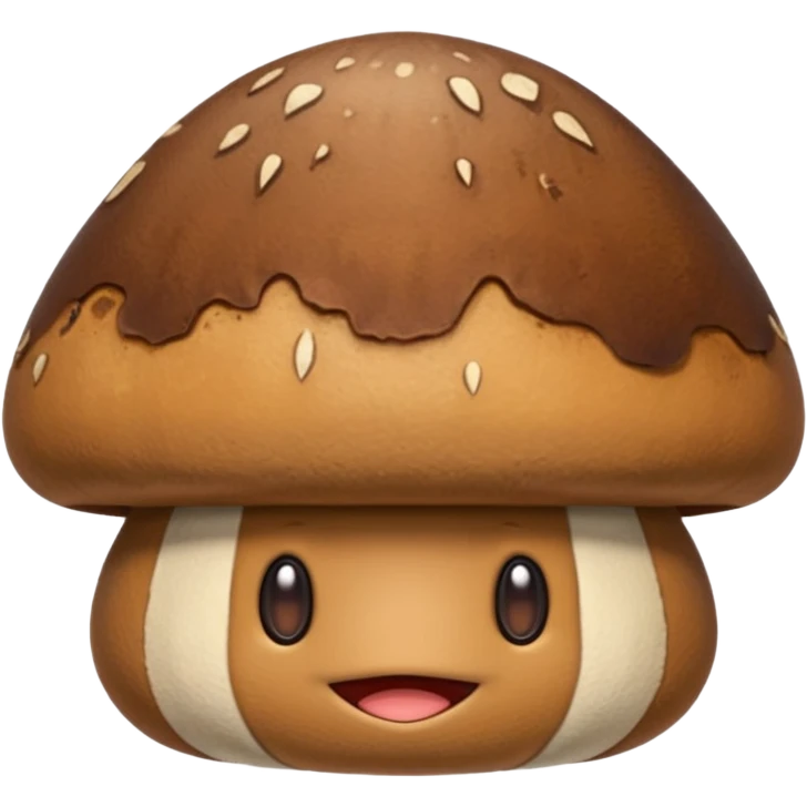 goomba mushroom brown emoji