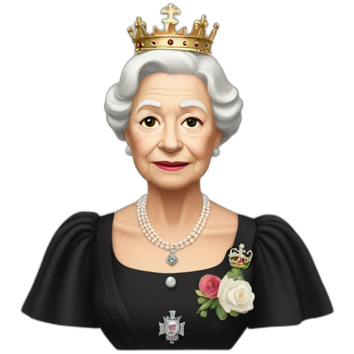 queen of england funeral emoji