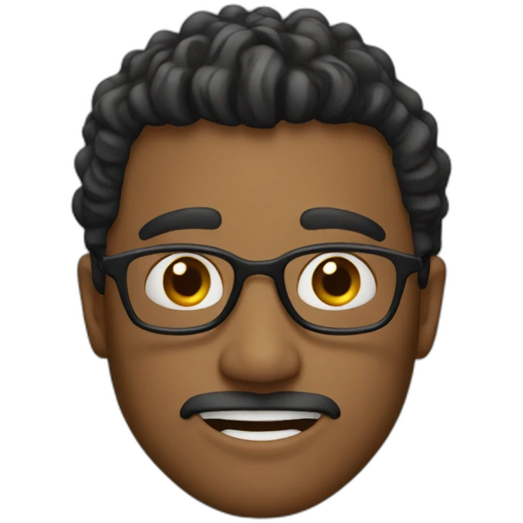 Actor with beggle emoji