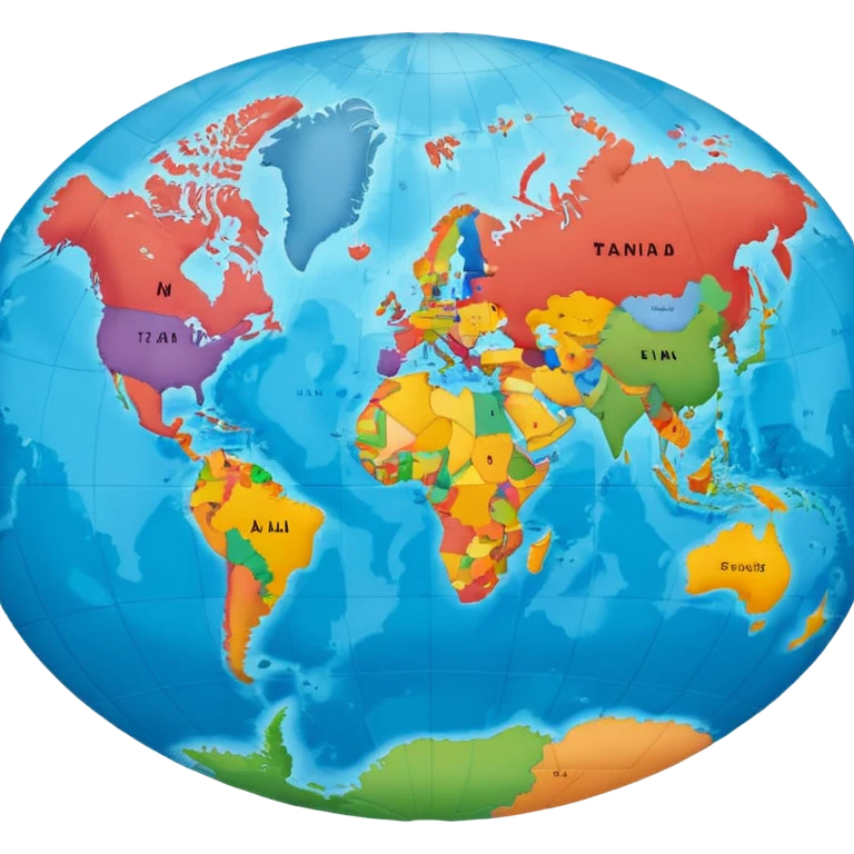 world map emoji