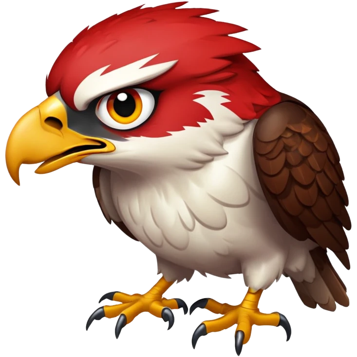 Bloody hawk emoji