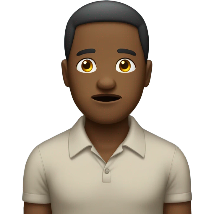 Anxious emoji