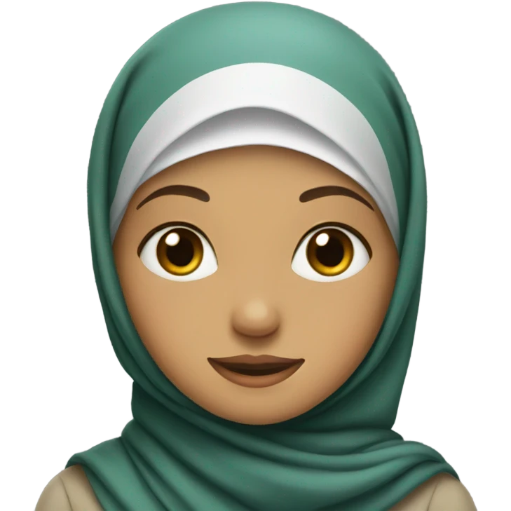 hijabi girl emoji