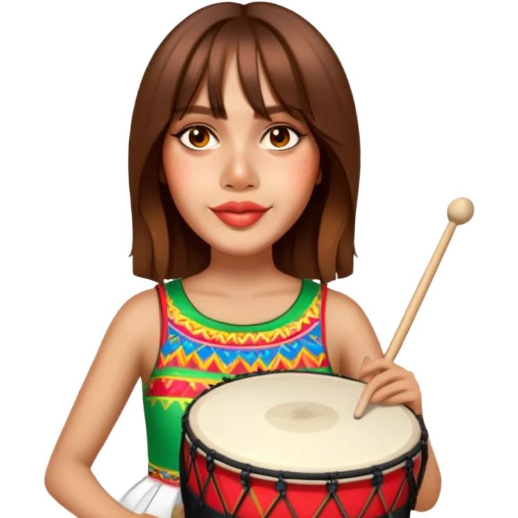 Festive Drummer emoji