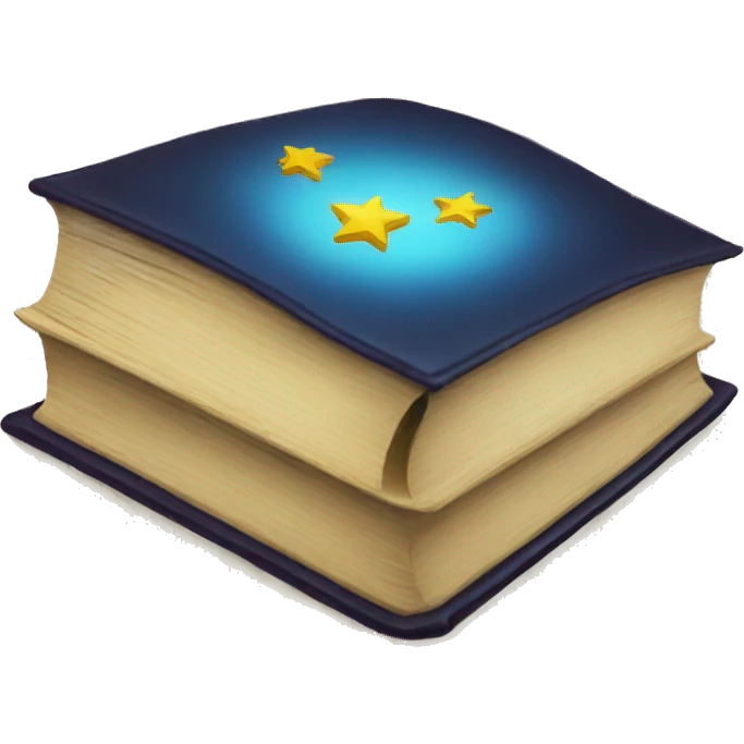 Magic book emoji