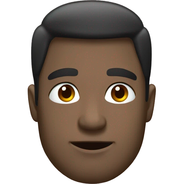 чёрный пудель emoji