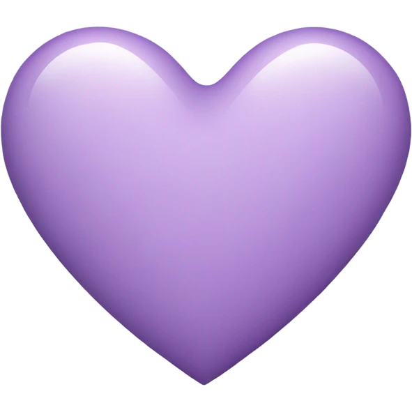 Light Purple Heart  emoji