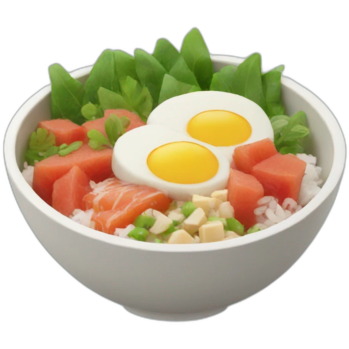 poke bowl emoji