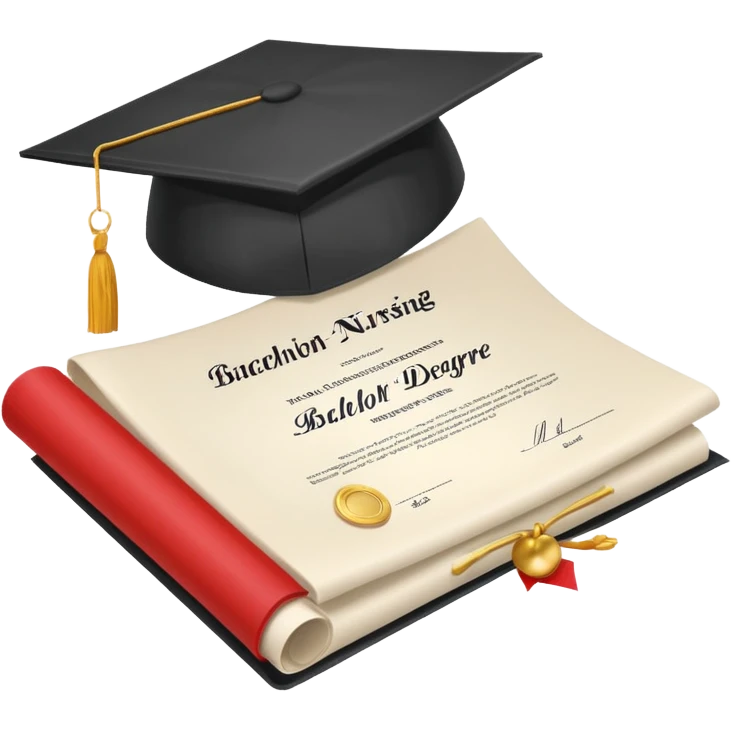 bachelor's degree in nursing emoji