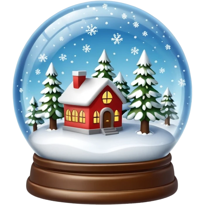 snow globe emoji