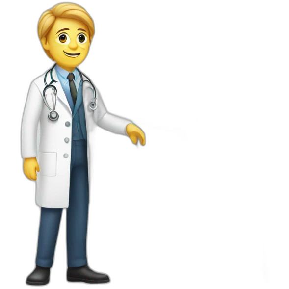 Neurologist and neuron emoji