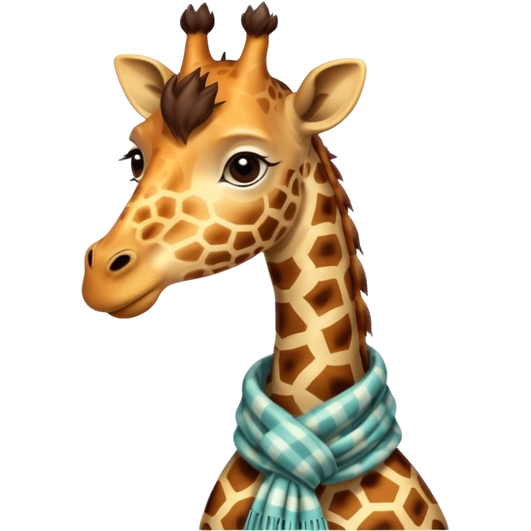 Giraffes with Scarves emoji