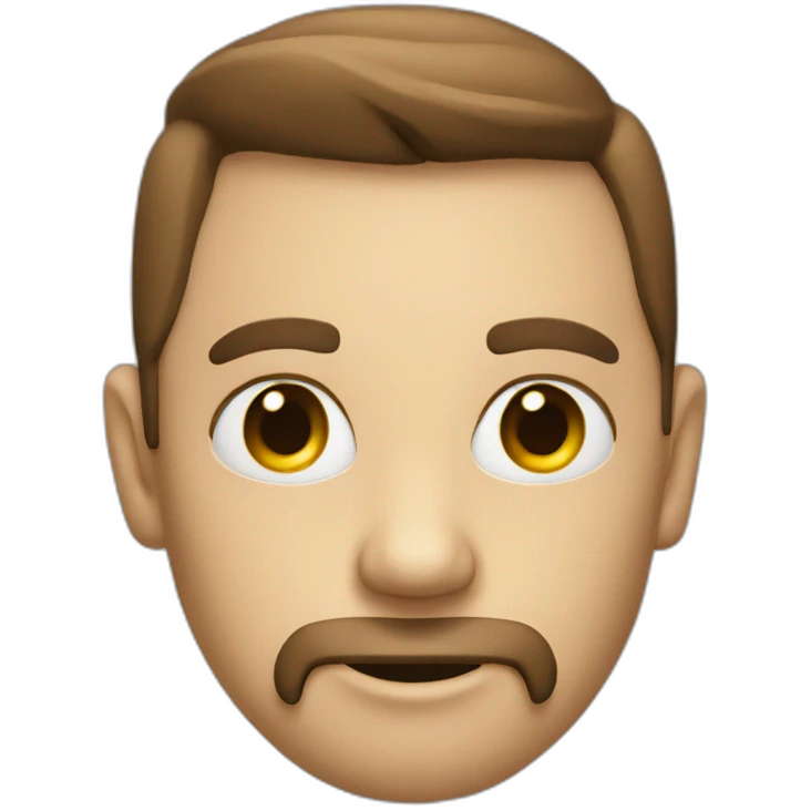Poker face emoji