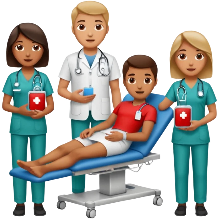 blood donation person team emoji