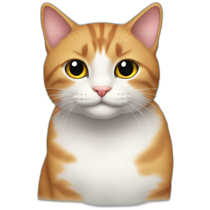 cat with nips emoji