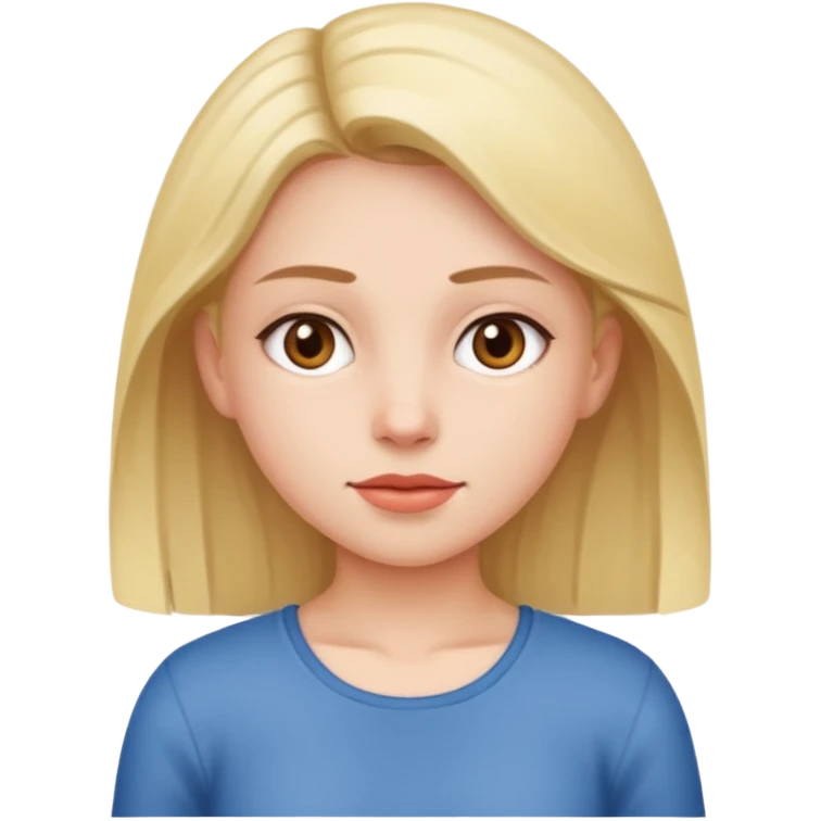 Girl with out outfit  emoji