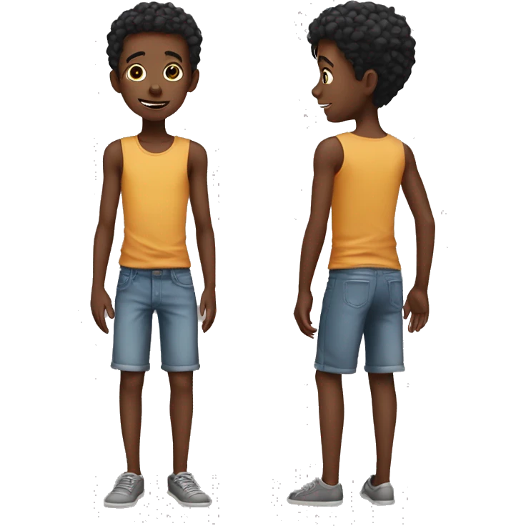 skinny kid emoji