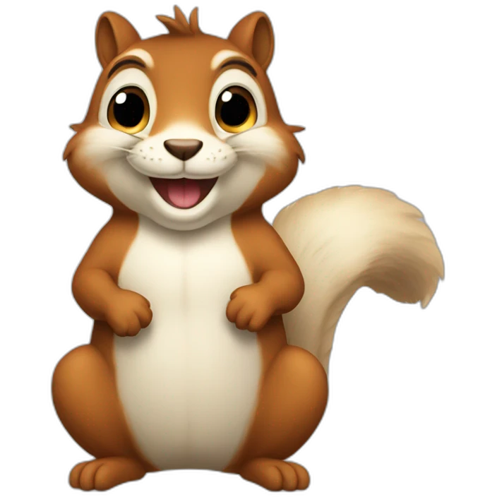 squirell happy emoji