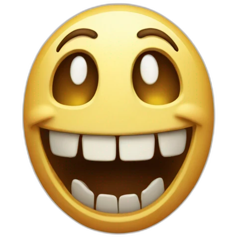 Mort de rire emoji