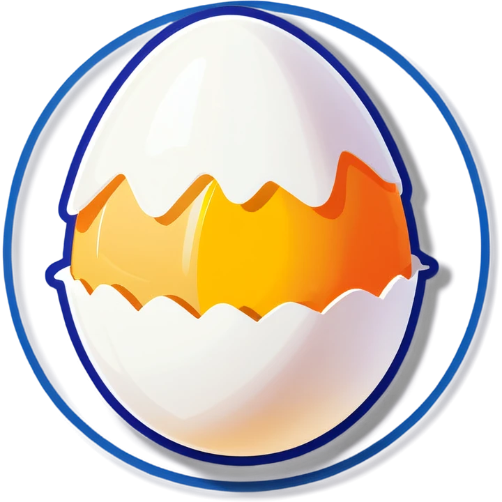 Boiled egg emoji