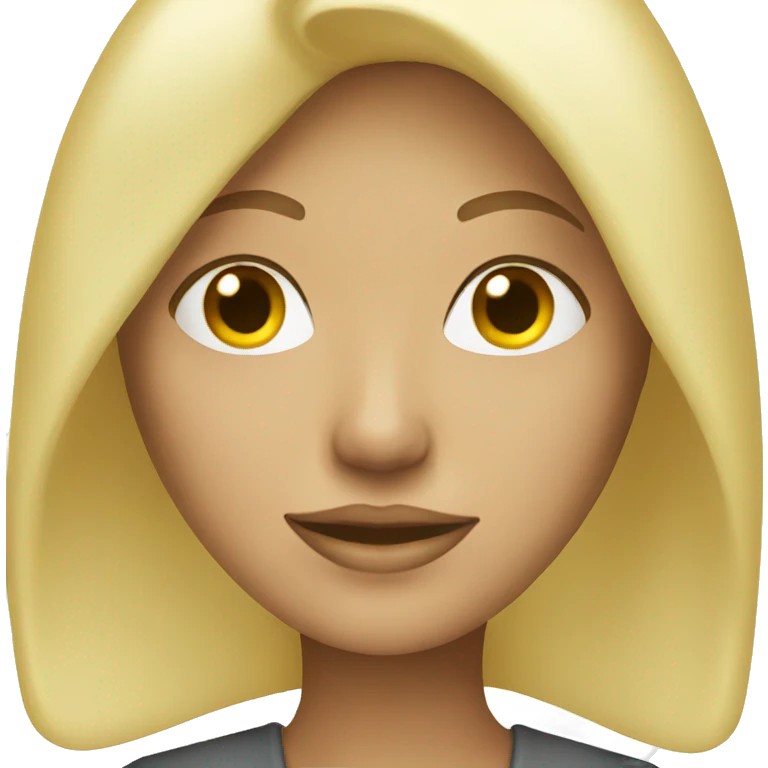  blonde emoji