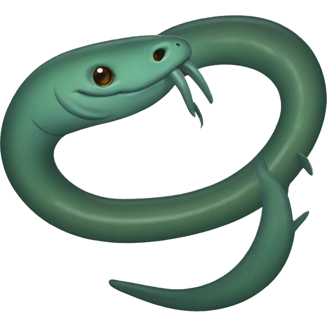 Electric eel emoji