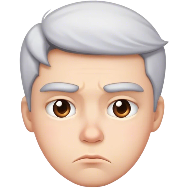 Pouty face emoji