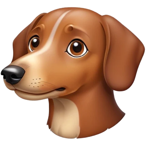 Sausagedog emoji