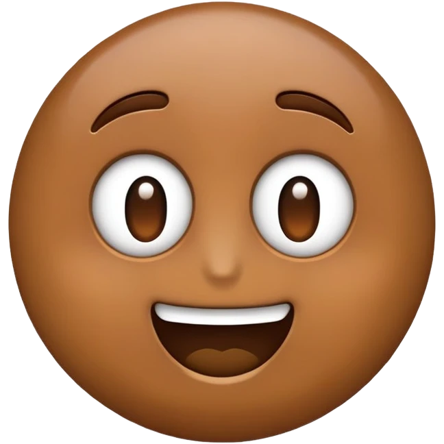 create emoji in brown tones emoji