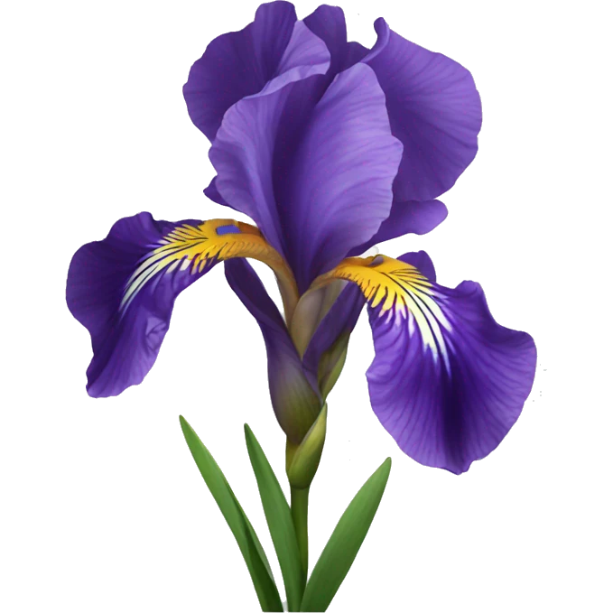 Iris flowers  emoji