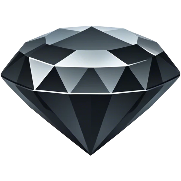 Black diamond  emoji