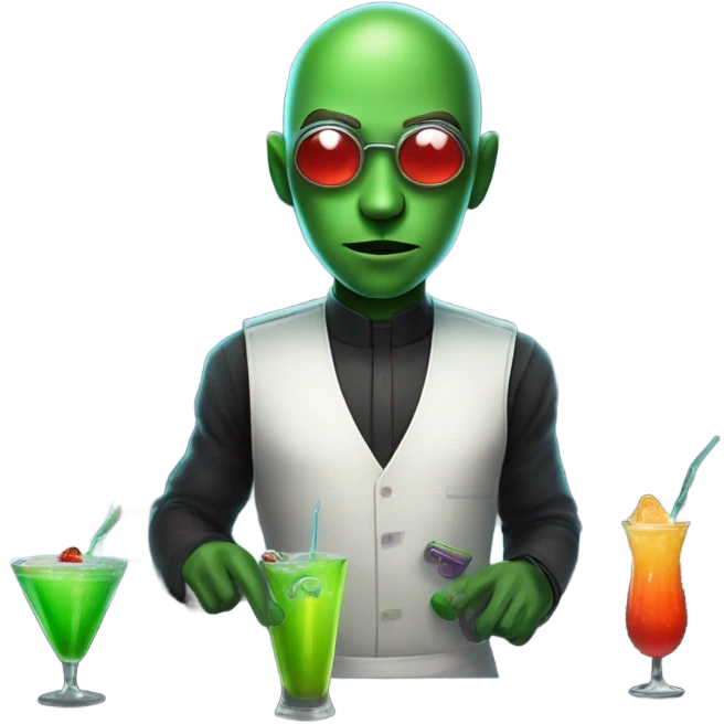 martian barman emoji