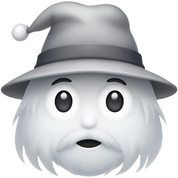 Fog with a hat emoji