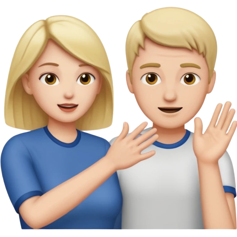 Woman slapping Men emoji