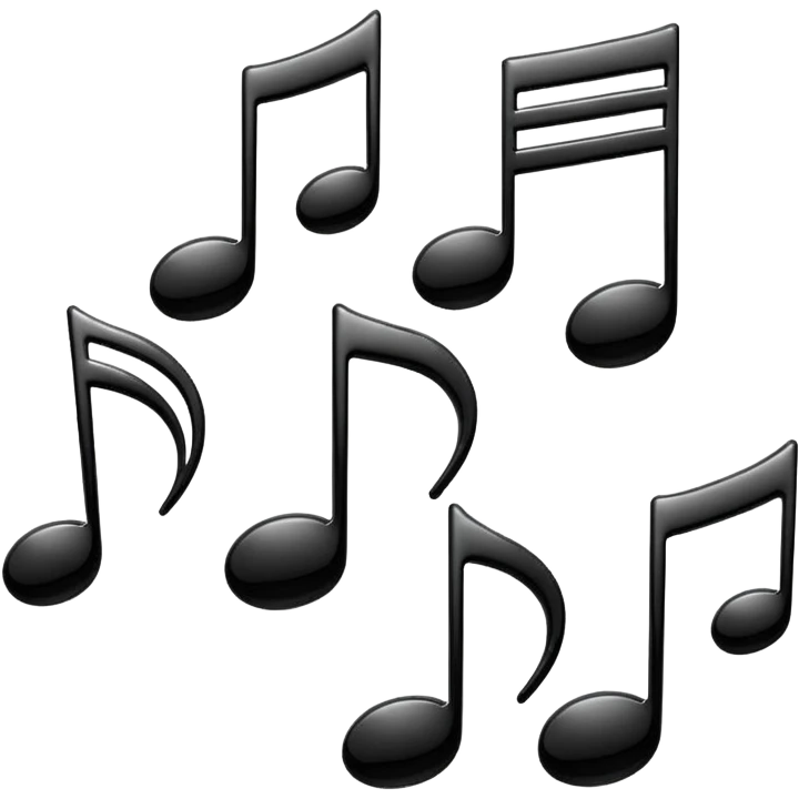 notas musicales emoji