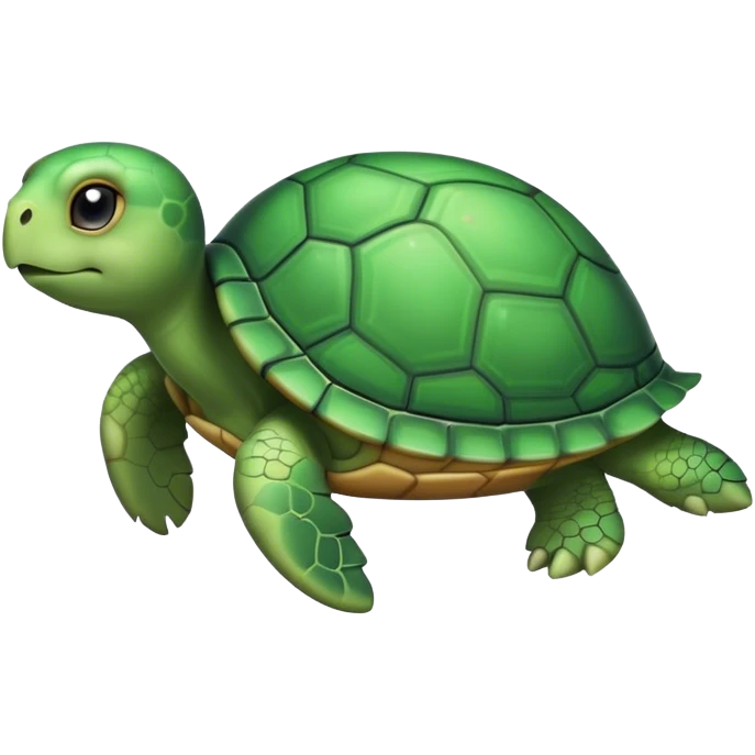 blended turtle emoji