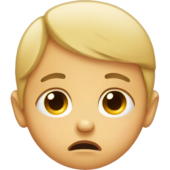 crying babyface with tears emoji