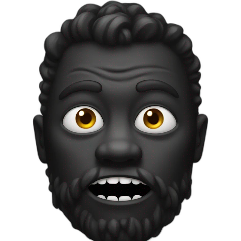 BLACK-Monster emoji