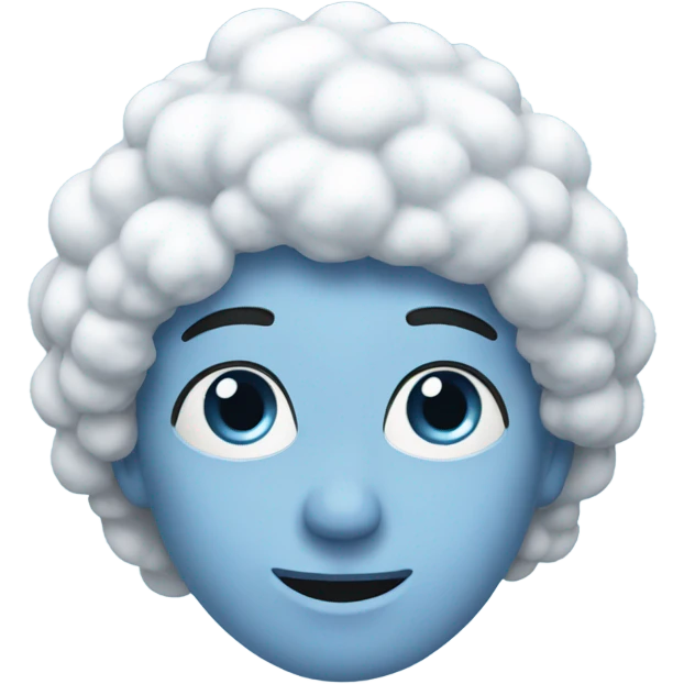 Snow  emoji