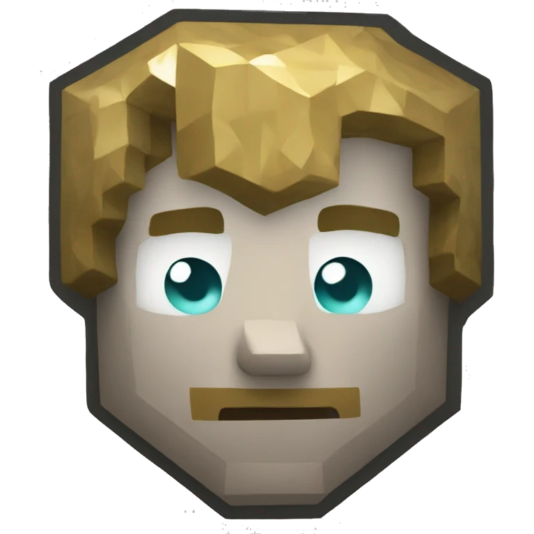 Minecraft diamond emoji