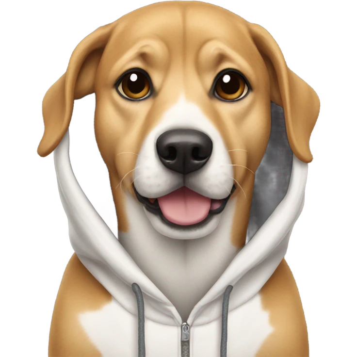 dog hoodie emoji