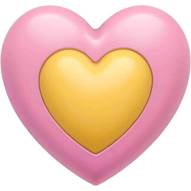 Easter heart emoji